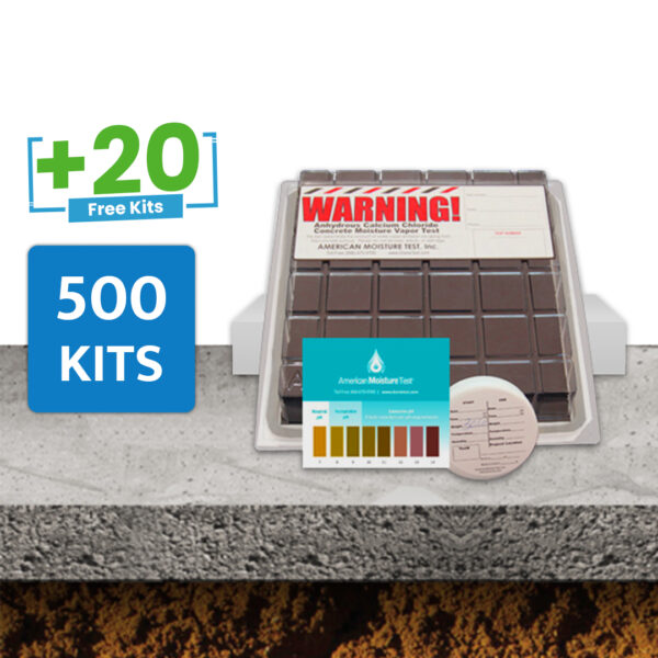500 Calcium Chloride (CC) Moisture Test Kits + FREE Equipment - Image 2